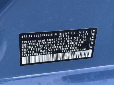 2027 Volkswagen Jetta 1.5T Sport