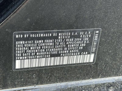 2026 Volkswagen Jetta 1.5T Sport