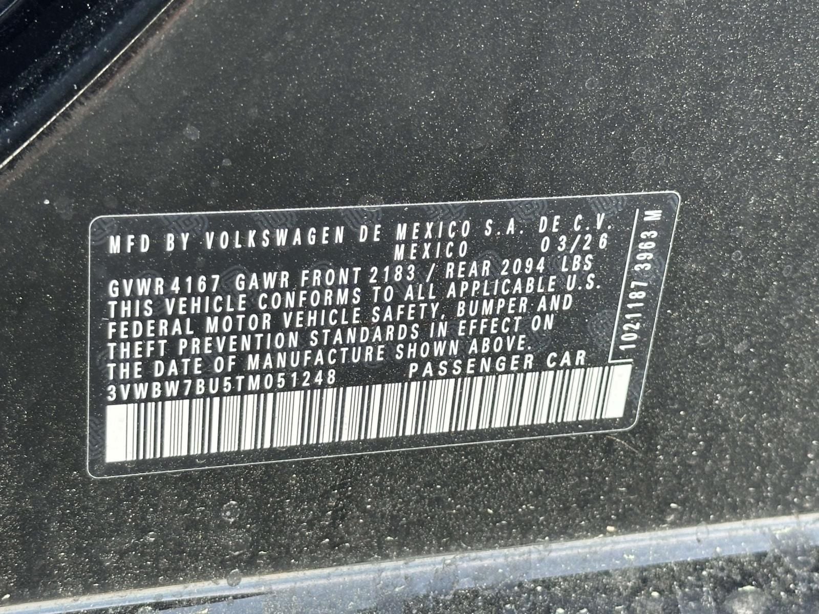 2026 Volkswagen Jetta 1.5T Sport