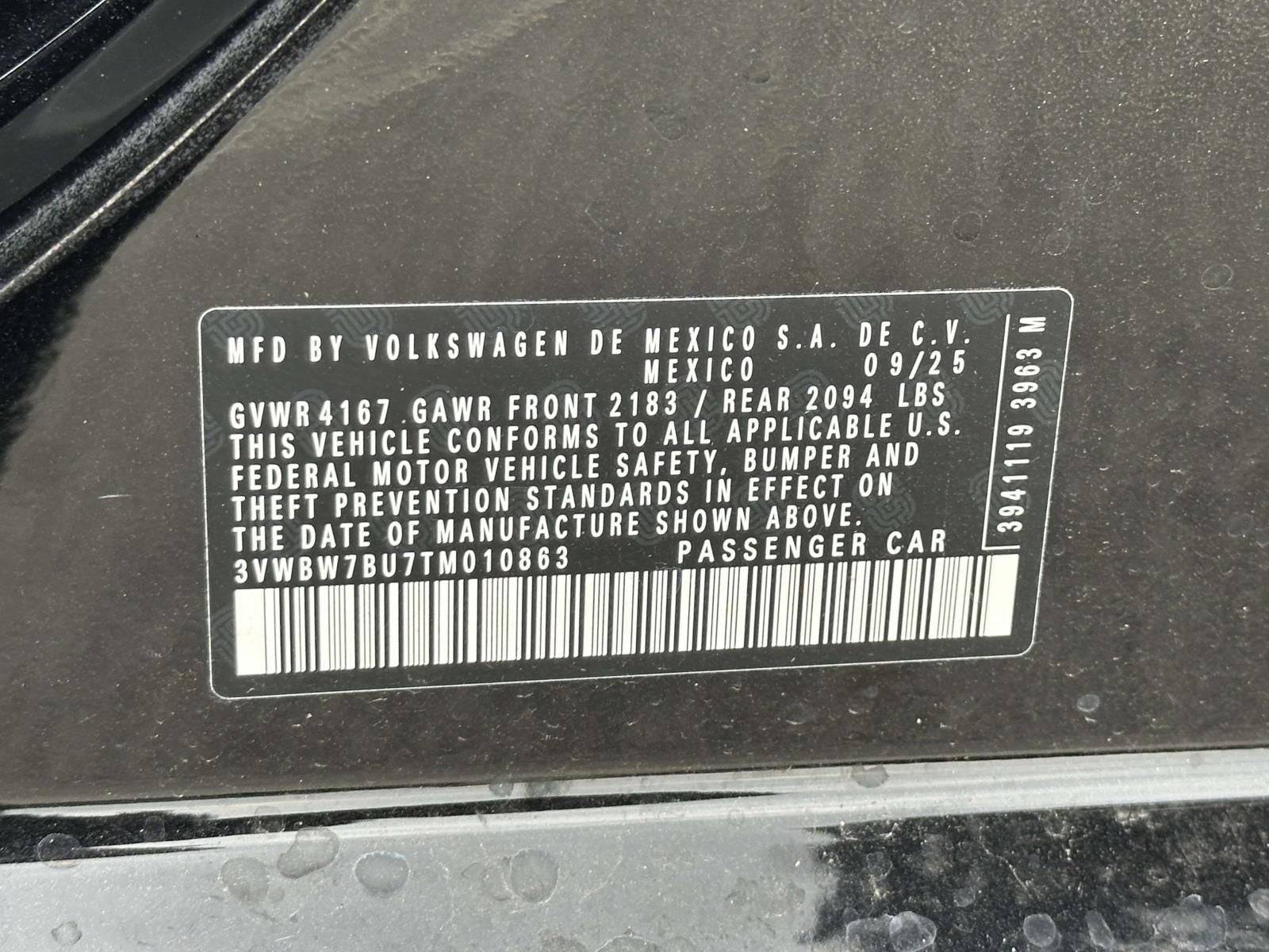 2026 Volkswagen Jetta 1.5T Sport