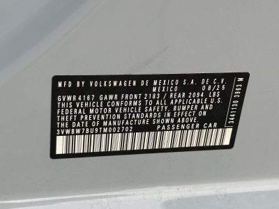 2026 Volkswagen Jetta 1.5T Sport