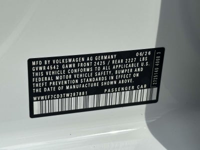 2026 Volkswagen Golf R Base