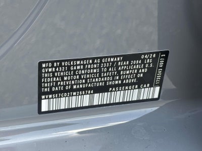 2026 Volkswagen Golf GTI 2.0T SE